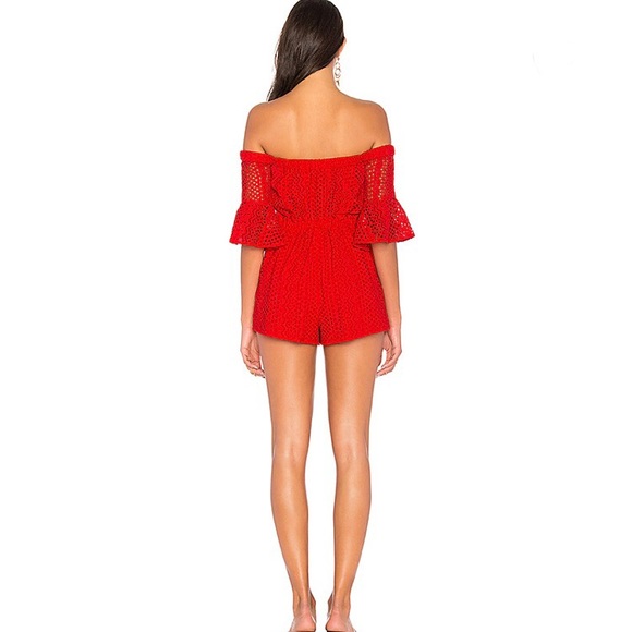 NEW Revolve Likey Scarlett Romper | Size 2 - Picture 3 of 8